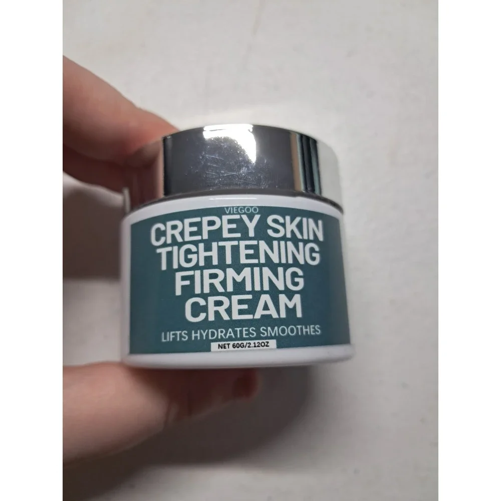 Viegoo Crepey Skin Tightening Firming Cream Retinol Collagen Face Neck 60g 2.12o